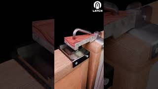 Sliding Gate Latch  Wooden Gate Latch  Clip 56 [upl. by Catherina466]