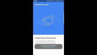 How to connect chromecast without wifi with 1 phone mobile [upl. by Enomahs]