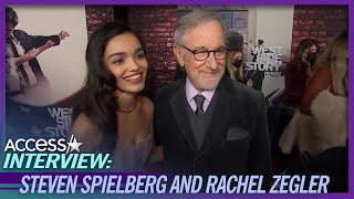 What Rachel Zegler Asked Steven Spielberg After Landing West Side Story Role [upl. by Hairym]