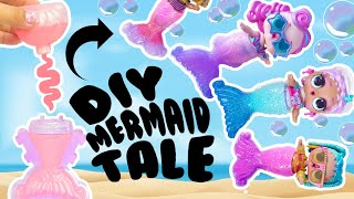 LOL Surprise DIY Mermaids Make DIY Mermaid Tails Fun Crafts for Kids [upl. by Treboh]