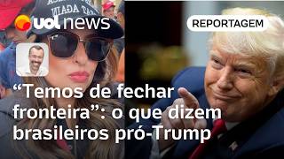 Eleição nos EUA Brasileiros que votam em Trump defendem até fechar fronteira  Jamil Chade [upl. by Chariot772]