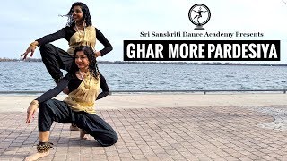 Ghar More Pardesiya  Kalank  Bharatanatyam Dance Cover  Sri Sanskriti Dance Academy [upl. by Cranston]