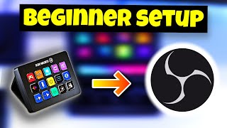 Setup Elgato Stream Deck With OBS Studio Plugins  Full Beginners Guide [upl. by Roinuj703]