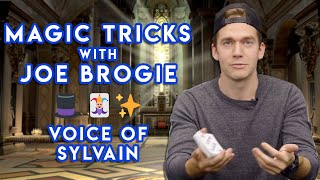 DOING MAGIC TRICKS WITH SYLVAINS VA ft Joe Brogie Voice of Sylvain from Fire Emblem Three Houses [upl. by Eronaele]