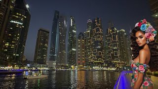 Amazing Dubai Marina amp Marina Mall 🇦🇪 2024 [upl. by Yenots]