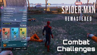 All Screwball Combat Challenges Ultimate lvl  Spider Man PS5 [upl. by Mansur]