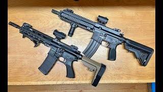 New Haenel CR223 vs HK416 [upl. by Kcir]