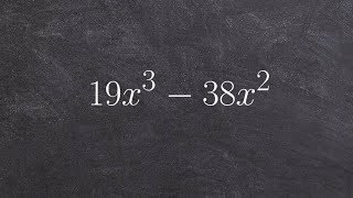 Factoring out the GCF of an expression [upl. by Agate]