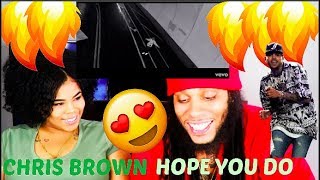 Chris Brown  Hope You Do Official Video REACTION [upl. by Nrek853]