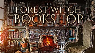 The Forest Witch Bookshop 📚🔮 Ambience amp Soft Music  Collaboration with noelleburdminiatures3027 [upl. by Fraze55]