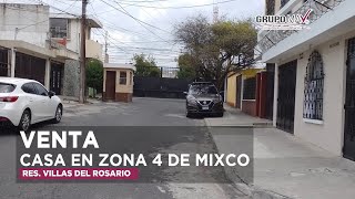 VENTA Casa en Residencial Villas del Rosario Zona 4 de Mixco [upl. by Fernando]