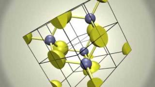 ZincBlende Sphalerite Lattice or ZincIron Sulfide Lattice [upl. by Enaerb]