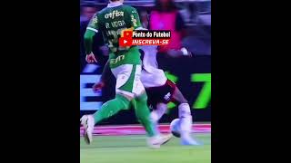 Pênalti sofrido por Gerson não marcado Palmeiras 1 x 0 Flamengo shorts futebol [upl. by Sharman]