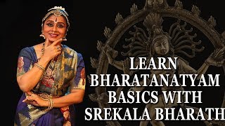 Learn Bharatanatyam Dance  Basic Lessons for Beginners Step By Step  Srekala Bharath  Hand amp Feet [upl. by Gamin]