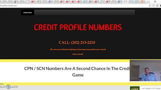 cpn number scn credit profile number 3 more reasons to choose us [upl. by Icam19]