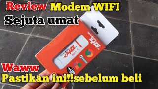 Modem wifi sejuta umat‼️ Review dan cara pasang SIM card Modem wifi Telkomsel 4G Lite [upl. by Harmaning796]