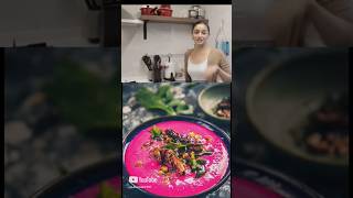 Alia Bhatt Teaching Us Her Favorite Saled Recipe aliabhatt ranbirkapoor healthyfood [upl. by Ykcaj]