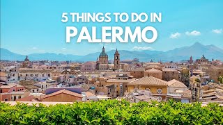 5 Things to do in Palermo Sicily 🇮🇹 [upl. by Llevel]