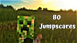 I get jumpscared 80 times in 10 minutes  VR Minecraft [upl. by Eelta]