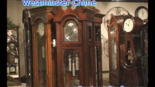 Ridgeway Clocks  Grandfather Wall Mantle Gallery [upl. by Ailadi582]