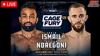 CFFC 126 Ndregjoni vs Ismail  LIVE STREAM  MMA Fight Companion  Cage Fury Fighting Championships [upl. by Aisela137]