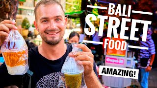 Bali Street Food Tour Amazing Delicious Indonesian Food in Bali Local Market Breakfast FEAST [upl. by Levesque385]