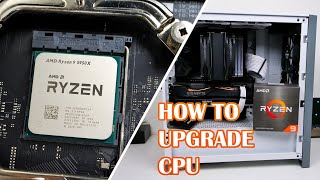 How To Upgrade Your CPU Step By Step  AMD Ryzen CPU Installation 2022 [upl. by Aurora]