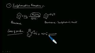 Electrophilic substitution reaction of benzene  reaction of benzene [upl. by Ube88]