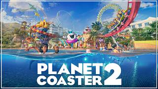 Planet Coaster 2 Water Parks Trailer Gameplay Demo amp Screenshots  Exclusive Info amp Breakdown [upl. by Dickenson]