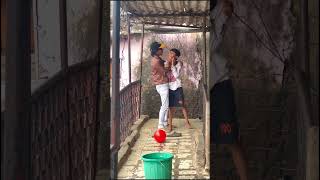 Wet And Dry Challenge  Ball Challenge  ahmedakhtarvlogs shorts challenge [upl. by Laurinda]