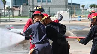 Mayport Firefighting Training [upl. by Ahilam]