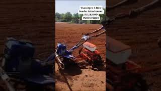 3 rows seeder RS 18000 9787672239 melur madurai d TN india [upl. by Einor]