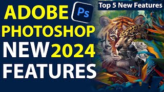 Photoshop 2024 New Features  Generative Fill  Photoshop Tutorial HindiUrdu  Top 5 Features [upl. by Lars]