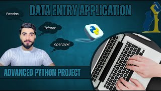 Data Entry App Using Python  Urdu Tutorial  Advanced Python Project  Pandas  Openpyxl  Tkinter [upl. by Ainafets]