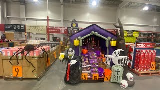 Bunnings Warehouse Halloween Decor Full Tour 2024 [upl. by Sperling601]