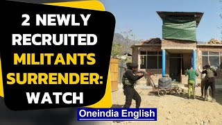 Kashmir Militants surrender mothers welcome them back  Oneindia News [upl. by Beniamino]