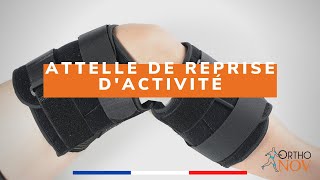 Attelle de Reprise dActivité  ExcellICE [upl. by Ahsiuqel]