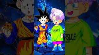 who is the strongest goten vs trunks anime dbs dbz goku shorts 😎😍🤮🤬 [upl. by Dhar]