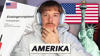 Ich hab den USAmerikanischen Einbürgerungstest gemacht 🇺🇸 als Schweizer [upl. by Hodge]