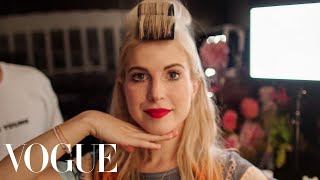 Paramores Hayley Williams Gets Ready For Her LA Concert  Vogue [upl. by Elorac267]