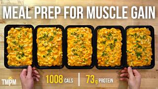 Big Boy Mac amp Cheese  High Calorie High Protein Meal Prep for Muscle Gain  73g of Protein [upl. by Lecrad169]