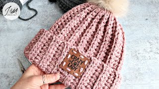 How to Crochet a Quick and Beautiful Beanie Hat  Beginner Friendly Crochet Beanie crochetbeanie 🥰 [upl. by Lorenzo]