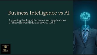 Business Intelligence vs AI [upl. by Kilan]