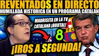 VILLAROYA REVIENTA VIVO AL BARÇA EN UN PROGRAMA CATALÁN Y DEMUESTRA SU CORRUPCIÓN EN PLENO DIRECTO [upl. by Marv]