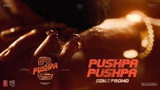 PUSHPA PUSHPA Song Promo  Pushpa 2 The Rule  Allu Arjun  Sukumar  Rashmika  Fahadh Faasil  DSP [upl. by Naynek]