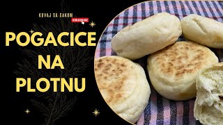 Pogačice na plotnu❗️Recept nasih baka [upl. by Zephan]