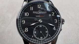 Moritz Grossmann Power Reserve Black MG002886 Moritz Grossmann Watch Review [upl. by Lebam354]