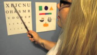 ASMR Eye Exam Role Play Whisper [upl. by Aiel987]