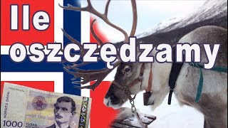 Ile oszczędzamy  koszty i przychody w Norwegii 2019 [upl. by Leamse]