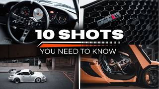 Only Experts Know These 10 Car Photography Shots [upl. by Cochran195]